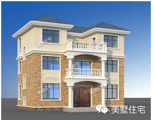 3套三層的小洋別墅設(shè)計(jì)圖，外觀漂亮又大氣，給父母一個(gè)舒適的家