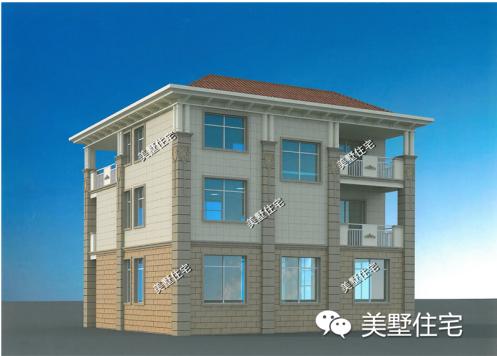 3套三層的小洋別墅設(shè)計(jì)圖，外觀漂亮又大氣，給父母一個(gè)舒適的家