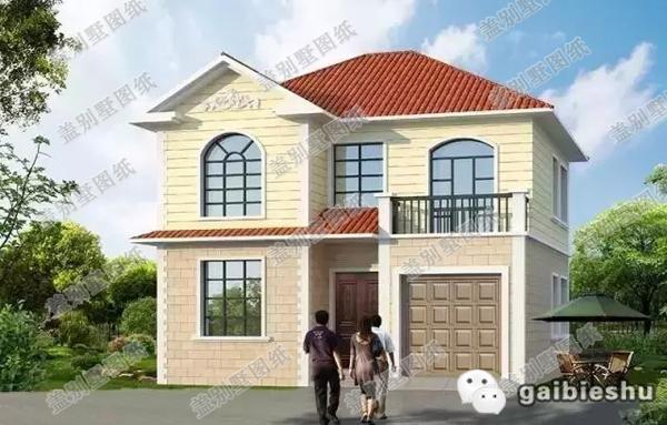 2款二層農(nóng)村別墅設(shè)計(jì)圖，造價(jià)都在20左右，外觀太吸引人了