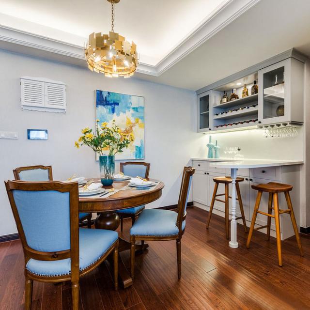 緊湊型美式裝修，套內(nèi)面積89平米，一樣的漂亮