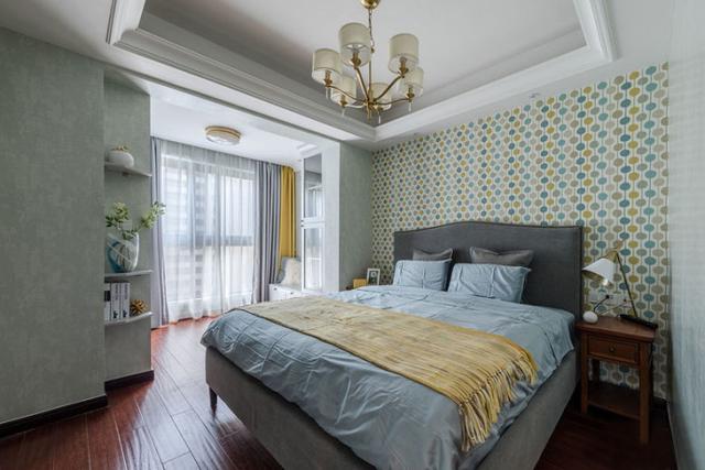 緊湊型美式裝修，套內(nèi)面積89平米，一樣的漂亮