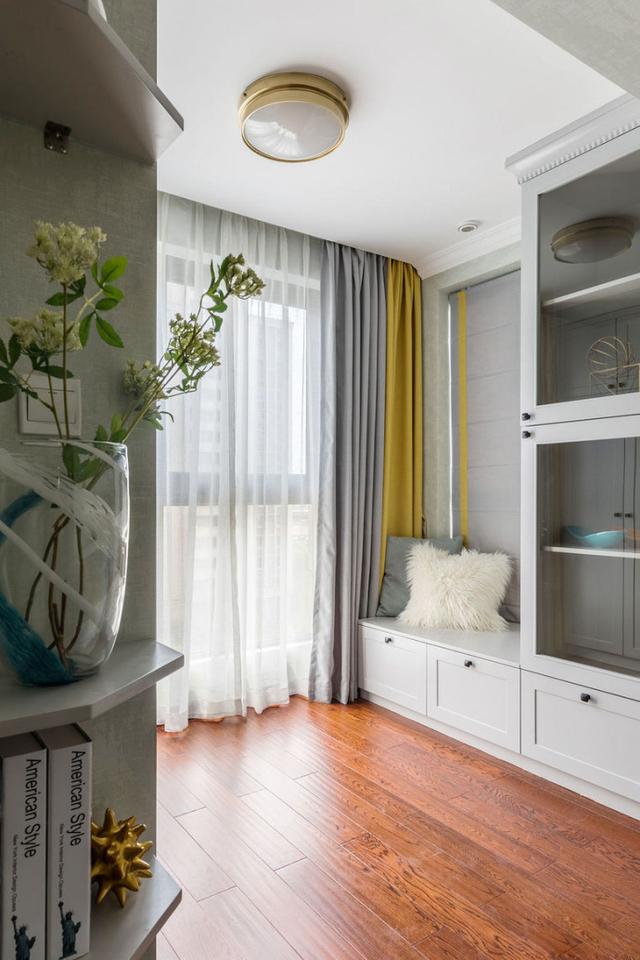 緊湊型美式裝修，套內(nèi)面積89平米，一樣的漂亮