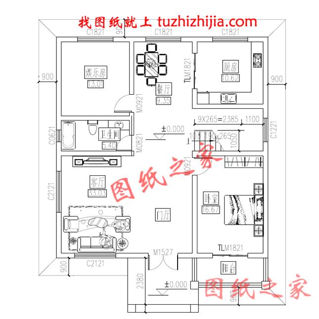 3款【漂亮三層別墅圖片大全】預(yù)算25萬起，第2款老少皆愛！