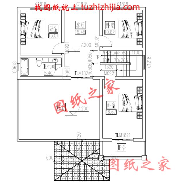 3款【漂亮三層別墅圖片大全】預(yù)算25萬起，第2款老少皆愛！