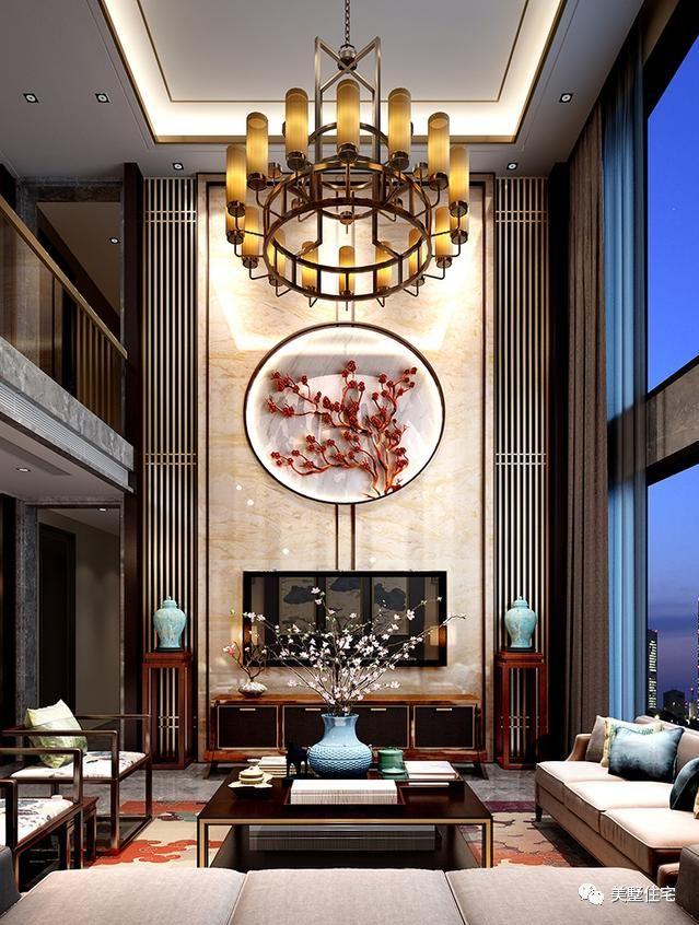 一款新中式三層美墅，比起傳統(tǒng)中式更時尚現(xiàn)代，比起西方歐式更簡約耐看