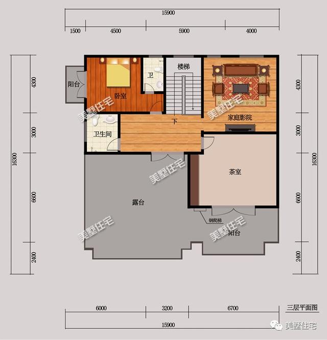 一款新中式三層美墅，比起傳統(tǒng)中式更時尚現(xiàn)代，比起西方歐式更簡約耐看