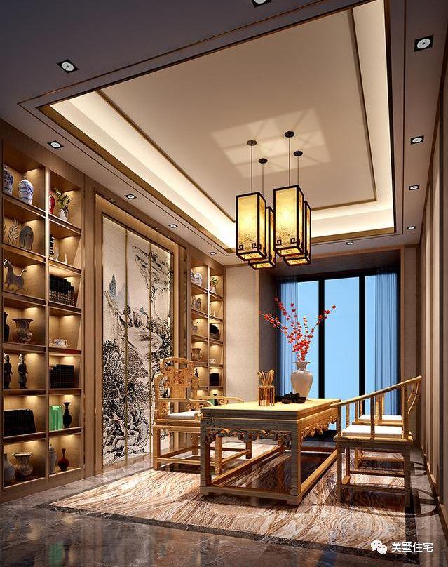 一款新中式三層美墅，比起傳統(tǒng)中式更時尚現(xiàn)代，比起西方歐式更簡約耐看