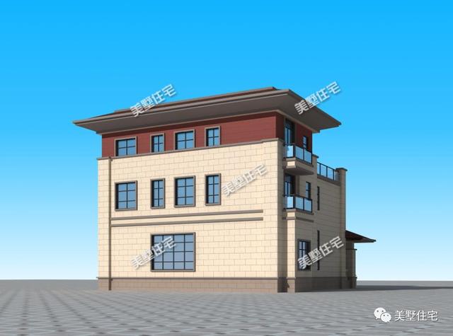 一款新中式三層美墅，比起傳統(tǒng)中式更時尚現(xiàn)代，比起西方歐式更簡約耐看