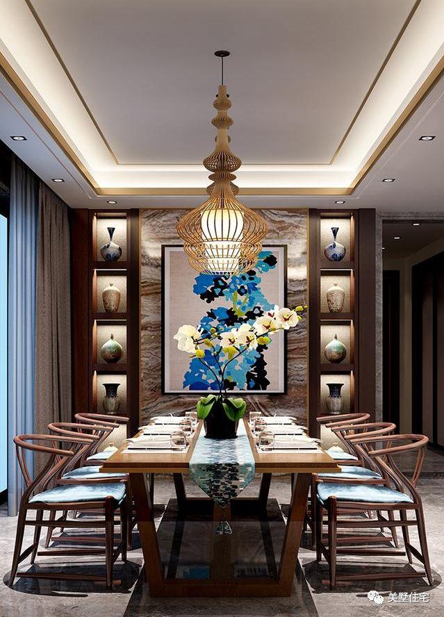 一款新中式三層美墅，比起傳統(tǒng)中式更時尚現(xiàn)代，比起西方歐式更簡約耐看