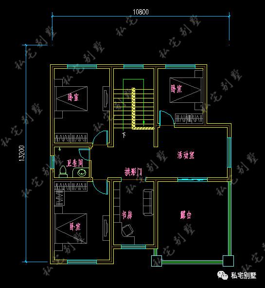 歐式框架大氣客廳通高三層農村自建房別墅圖，建了都說好