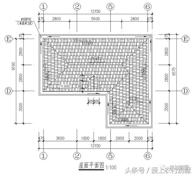 120平新農(nóng)村框架結(jié)構(gòu)別墅圖，三層半+挑空客廳+大露臺(tái)，超氣派超流行的一款別墅