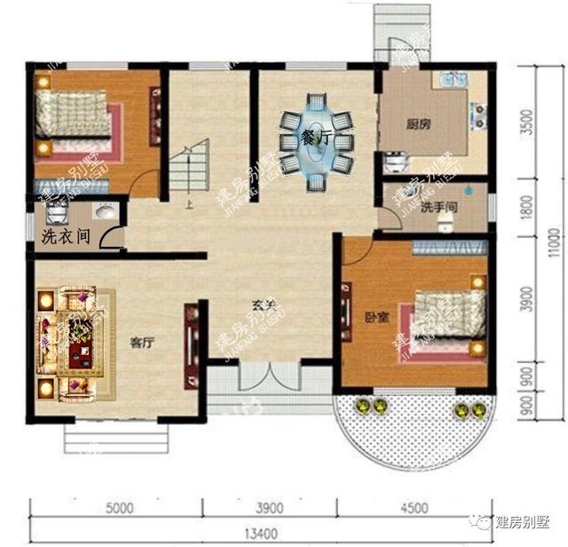 兩棟漂亮實(shí)用的二層別墅圖，無論建哪一棟別墅，都會(huì)令人羨慕不已