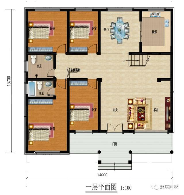 3棟造價(jià)都不高的兩層別墅圖，都在20萬左右，實(shí)用性滿分