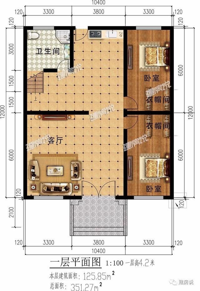 3棟130平的新中式別墅設(shè)計圖，外觀典雅大氣真心漂亮，農(nóng)村自建房的新潮流