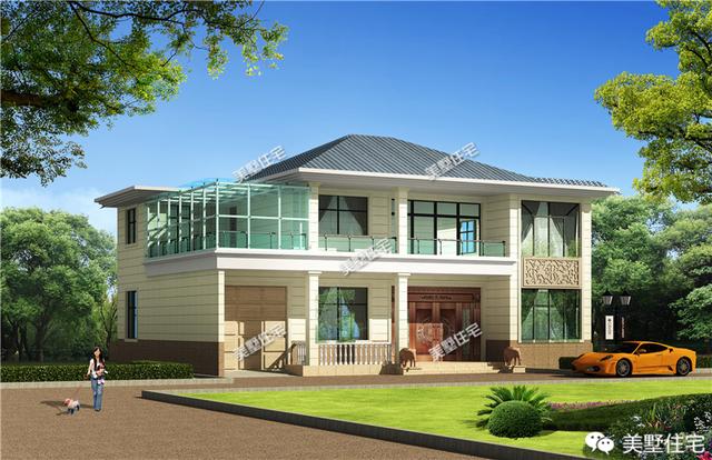 3款農(nóng)村流行二層別墅設(shè)計圖，布局舒雅通透，令全村人羨慕的小洋樓