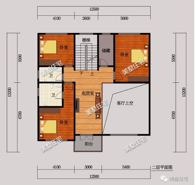 12X13米三層歐式農(nóng)村別墅圖，外觀靚戶型贊，給你田園牧歌般的生活