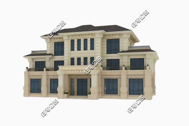 23x14米農村雙拼別墅圖，內部配套房間齊全，奢華生活體驗