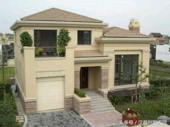 一棟漂亮實用的二層別墅圖，25萬建成，經(jīng)典布局永不過時