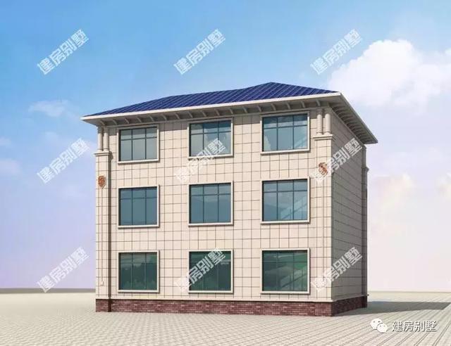 13×11米三層農(nóng)村別墅設(shè)計(jì)圖，這棟住宅建起來(lái)肯定讓別人羨慕不已