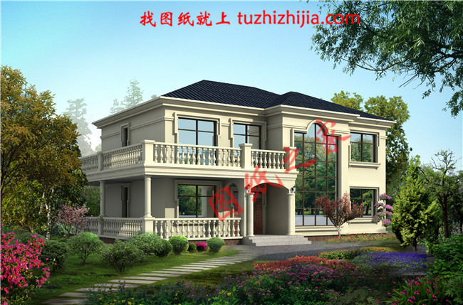 二層復(fù)式樓房設(shè)計(jì)圖，平實(shí)接地氣的平面布局