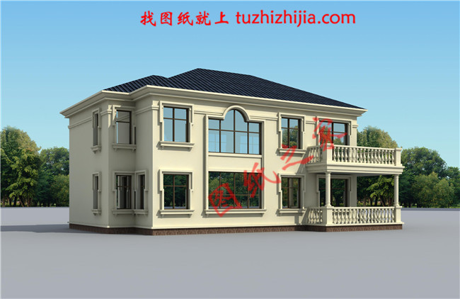 二層復(fù)式樓房設(shè)計(jì)圖，平實(shí)接地氣的平面布局