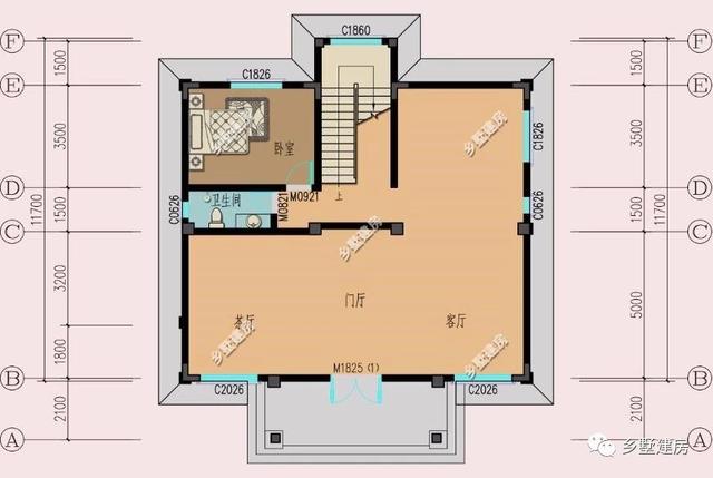 40萬建11X11米農(nóng)村三層別墅圖，美觀實(shí)用，完全符合中國(guó)人對(duì)于房子的審美追求