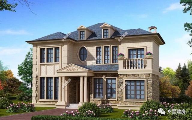 新款階梯式外觀三層四合院別墅圖，快來看看，內(nèi)外兼修！