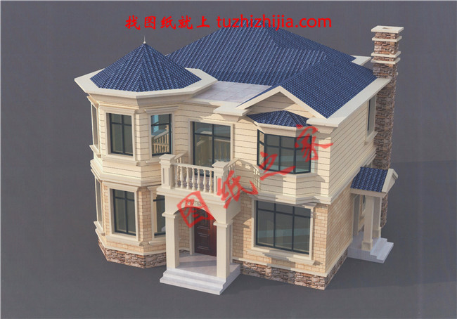 農(nóng)村最好看18萬左右兩層小樓圖，外觀、造型簡潔大方