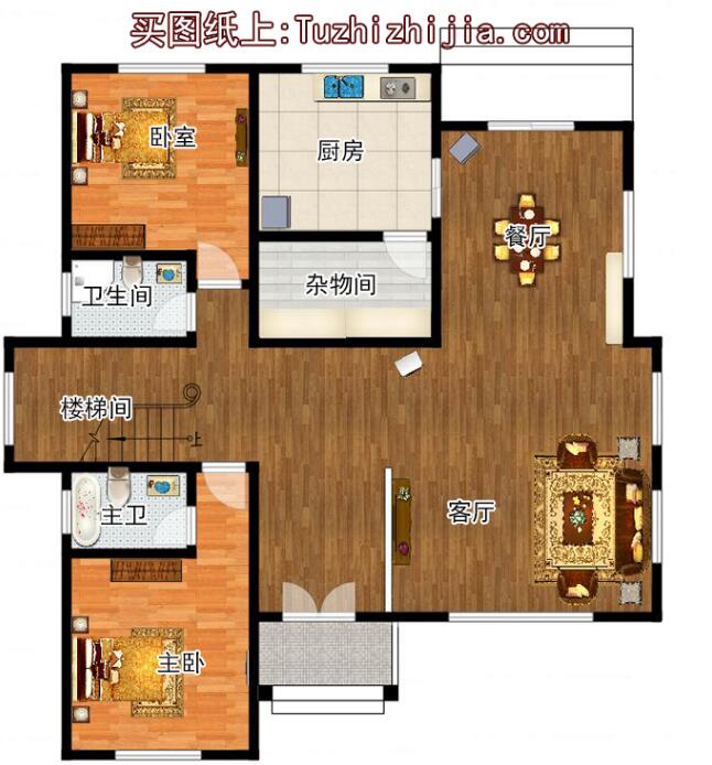 精選5套農(nóng)村三層樓房新款圖片，第4套30萬，第3套最美？