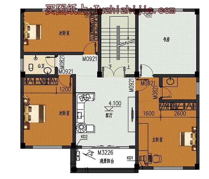 精選5套農(nóng)村三層樓房新款圖片，第4套30萬，第3套最美？
