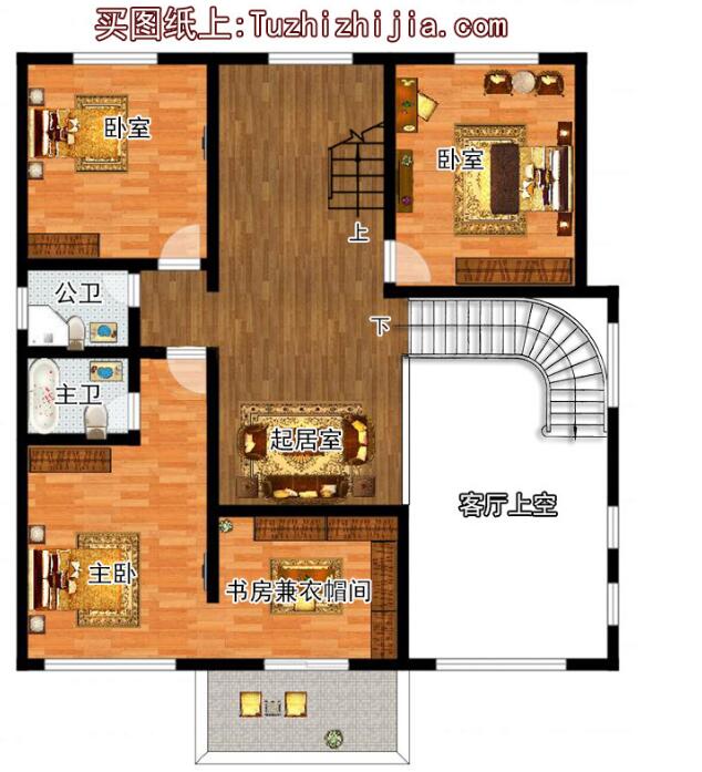 精選5套農(nóng)村三層樓房新款圖片，第4套30萬，第3套最美？