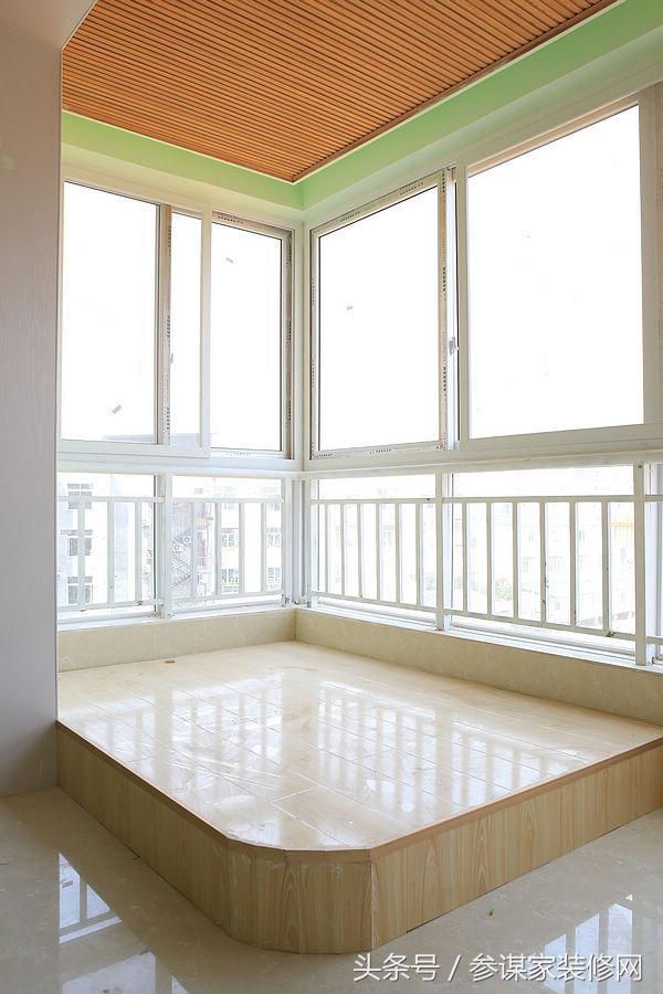 我和老婆的新家硬裝終于上岸，裝修花了7萬，老婆只是加高了半邊陽臺，引鄰居都來模仿