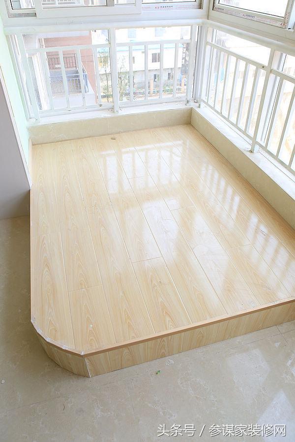 我和老婆的新家硬裝終于上岸，裝修花了7萬，老婆只是加高了半邊陽臺，引鄰居都來模仿