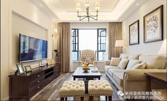 這是一款85平的美式兩房，全屋精致漂亮，簡潔大方，朋友卻說地板是一大敗筆！