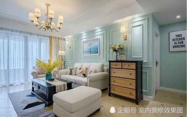 套內(nèi)105平，全屋簡直不能再唯美浪漫了，裝修一共花了28萬太值了，尤其電視墻！