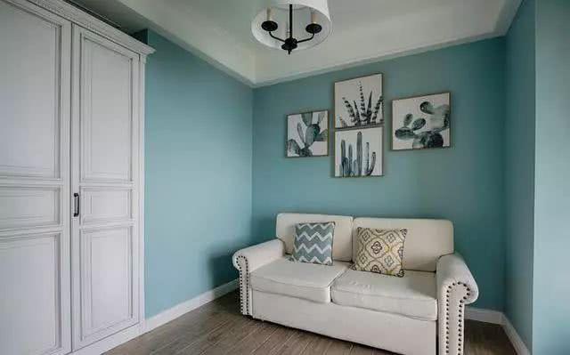 套內(nèi)105平，全屋簡直不能再唯美浪漫了，裝修一共花了28萬太值了，尤其電視墻！