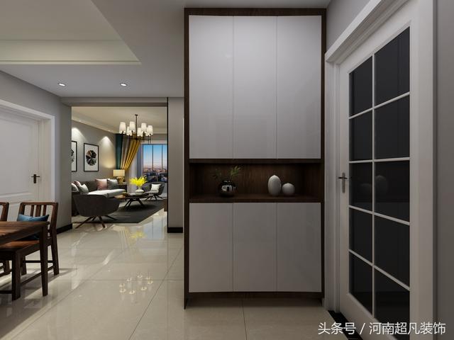 120平現(xiàn)代簡約的裝修效果圖，撥動你的心弦，邊線條都很硬朗，空間大方簡約，讓人心曠神怡