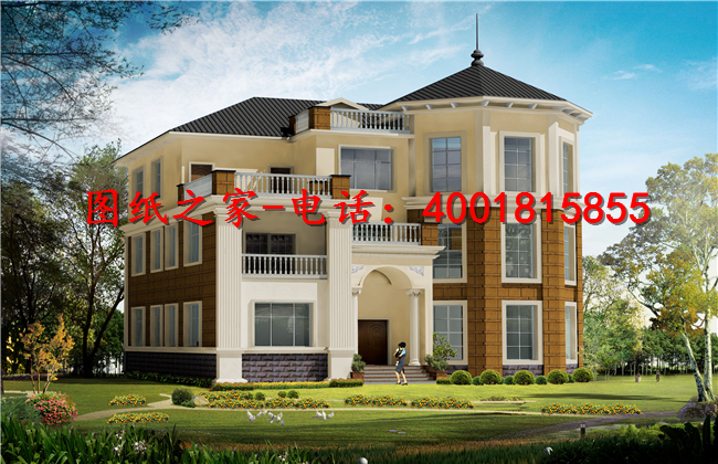 2款最新農(nóng)村三層樓房照片，城里人愛(ài)第1款村里人更愛(ài)第2款