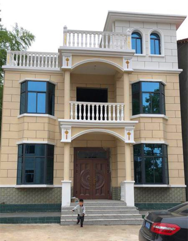 2款最新農(nóng)村三層樓房照片，城里人愛(ài)第1款村里人更愛(ài)第2款