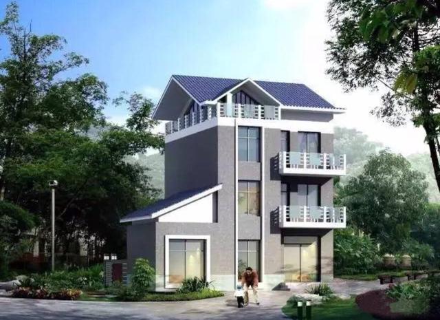 不怕宅基地小，推薦三款開(kāi)間只有7米的農(nóng)村自建房設(shè)計(jì)圖，經(jīng)濟(jì)實(shí)用，還帶車(chē)庫(kù)