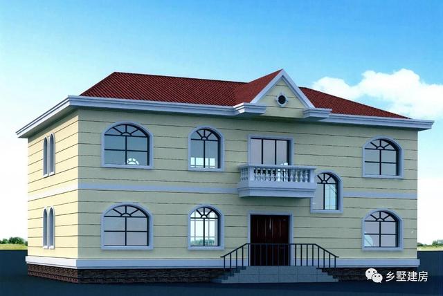 三款造型時尚亮麗的農(nóng)村別墅設計圖，超大客廳還有堂屋，造價不到30萬