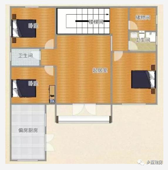 看上去毫無建房欲望的自建房設(shè)計圖紙，誰能想到建出來的房子這么好看