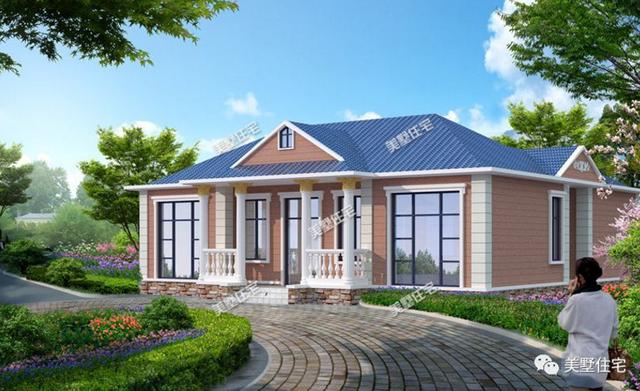 農(nóng)村建房越高越好？不見得，這5款一層別墅設(shè)計(jì)圖紙，美觀又經(jīng)濟(jì)適用