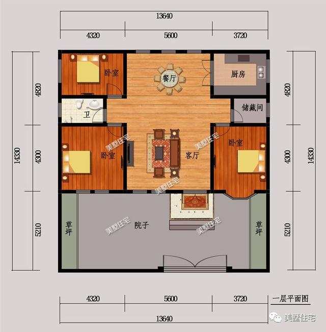 農(nóng)村建房越高越好？不見得，這5款一層別墅設(shè)計(jì)圖紙，美觀又經(jīng)濟(jì)適用
