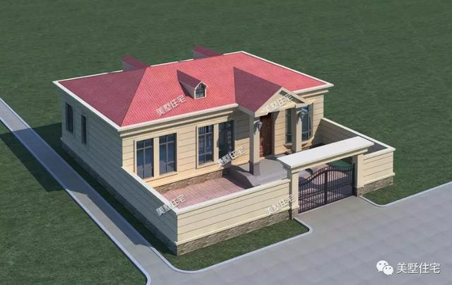 農(nóng)村建房越高越好？不見得，這5款一層別墅設(shè)計(jì)圖紙，美觀又經(jīng)濟(jì)適用