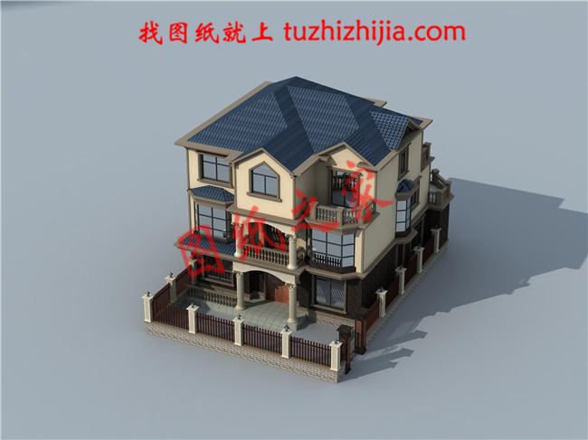 漂亮實(shí)用三層自建別墅設(shè)計(jì)圖紙，超高的性價(jià)比