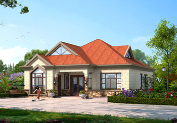 鄉(xiāng)下建房一層半戶(hù)型圖，占地160平米，帶閣樓