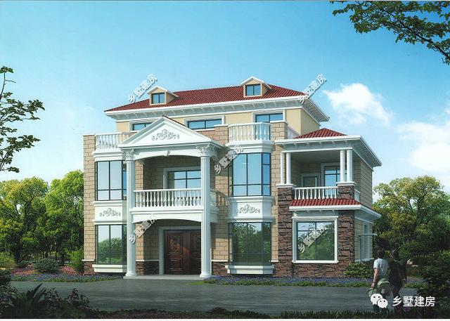 一套圖紙建兩棟別墅，在農(nóng)村自建房就需要這樣的設(shè)計圖紙，既方便又省錢