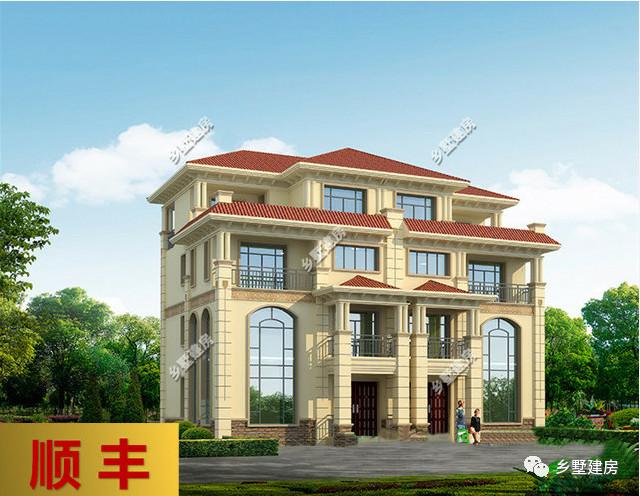 一套圖紙建兩棟別墅，在農(nóng)村自建房就需要這樣的設(shè)計圖紙，既方便又省錢