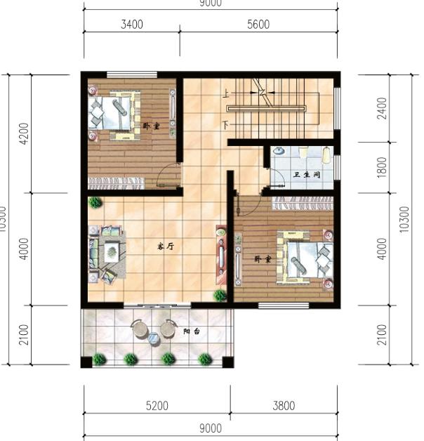 宅基地小沒關(guān)系，推薦三款占地面積80平方農(nóng)村別墅設(shè)計(jì)圖，你應(yīng)該喜歡！